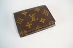 Louis Vuitton Monogram Envelope De Viste Business Card Case Used