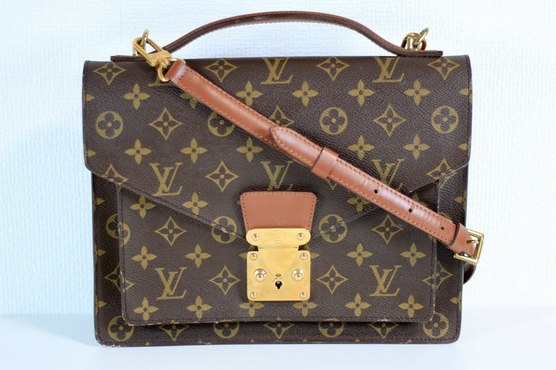 Louis Vuitton Monogram Monceau 2 Way Bag Used