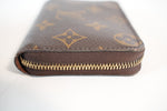 Louis Vuitton Monogram Compact Zippy Coin Purse Used