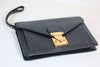 Louis Vuitton Epi Leather Noir Sellier Dragonne Wristlet/Clutch Bag