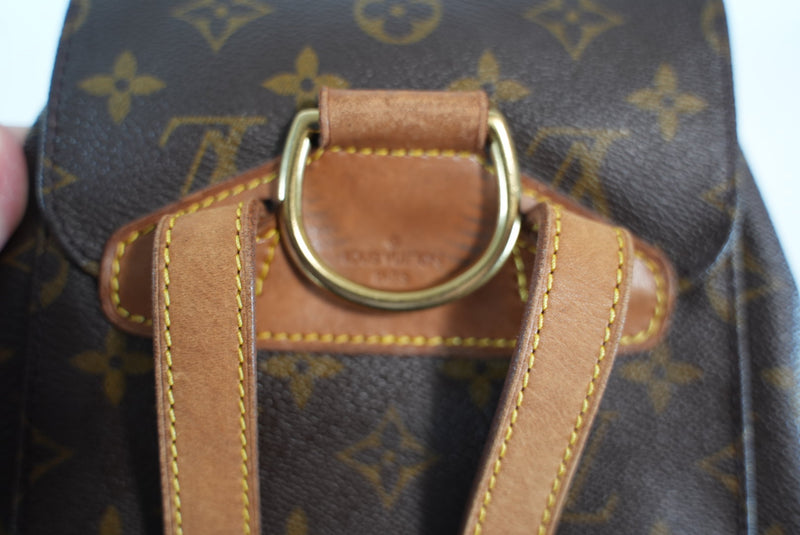 Louis Vuitton Monogram Montsouris MM Backpack Used