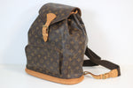 Louis Vuitton Monogram Montsouris GM Backpack Used