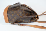 Louis Vuitton Monogram Montsouris MM Backpack Used