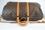 Louis Vuitton Monogram Keepall Bandouliere 55 Used