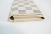 Louis Vuitton Damier Azur Envelope De Visite Card Case Used