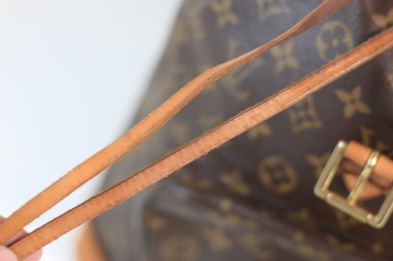 Louis Vuitton Monogram Montsouris GM Backpack Used