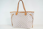 Louis Vuitton Damier Azur Neverfull MM Used