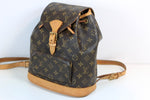 Louis Vuitton Monogram Montsouris MM Backpack Used