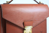 Louis Vuitton Epi Leather Monceau 2 Way Bag Kenya Brown Used