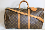 Louis Vuitton Monogram Keepall Bandouliere 50 Used