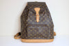 Louis Vuitton Monogram Montsouris GM Backpack Used