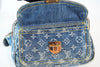 Louis Vuitton Blue Monogram Denim Bumbag Used