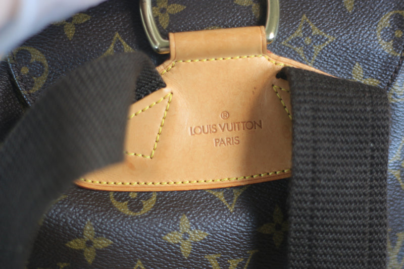 Louis Vuitton Monogram Montsouris GM Backpack Used