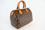 Louis Vuitton Monogram Speedy 25 Malletier Used