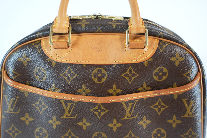 Louis Vuitton Monogram Trouville Handbag Used