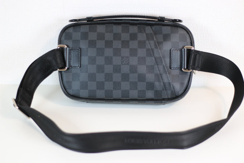 Louis Vuitton Damier Graphite Ambler Body Bag Used