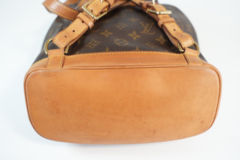 Louis Vuitton Monogram Montsouris MM Backpack Used