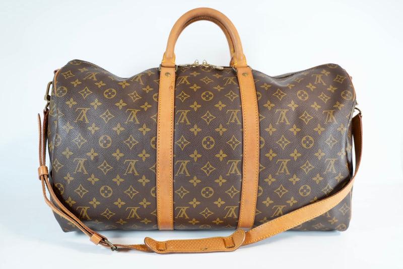 Louis Vuitton Monogram Keepall Bandouliere 50 Used