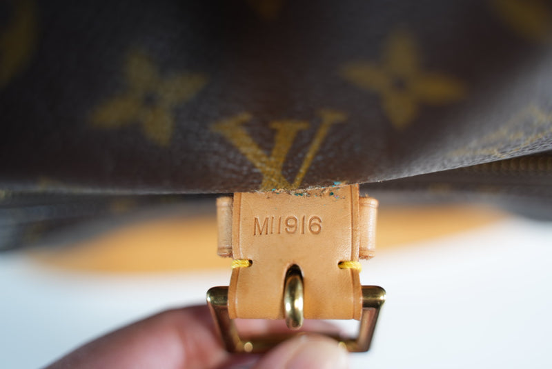 Louis Vuitton Monogram Montsouris GM Backpack Used