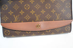 Louis Vuitton Monogram Pochette Bordeaux Sling Bag Used