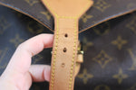 Louis Vuitton Monogram Montsouris GM Backpack Used