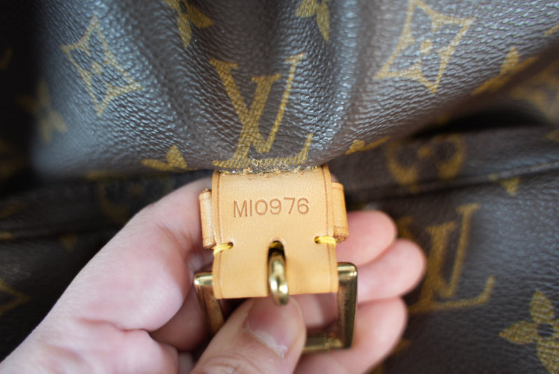 Louis Vuitton Monogram Montsouris GM Backpack Used