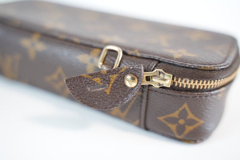 Louis Vuitton Monogram Monte Carlo PM Jewelry Case Used