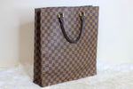 Louis Vuitton Damier Ebene Sac Plat Handbag