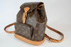 Louis Vuitton Monogram Montsouris MM Backpack Used