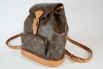 Louis Vuitton Monogram Montsouris MM Backpack Used