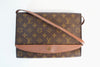 Louis Vuitton Monogram Pochette Bordeaux Sling Bag Used