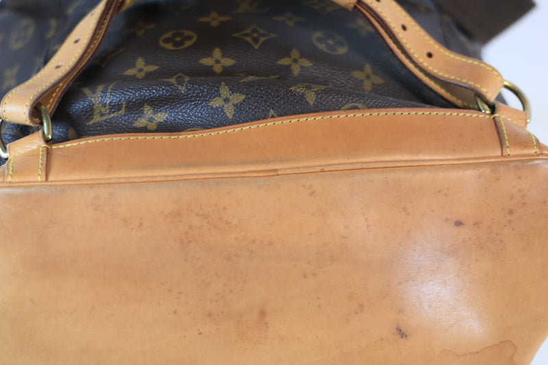 Louis Vuitton Monogram Montsouris GM Backpack Used