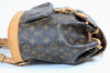 Louis Vuitton Monogram Montsouris MM Backpack Used