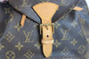 Louis Vuitton Monogram Montsouris MM Backpack Used