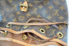 Louis Vuitton Monogram Montsouris MM Backpack Used