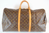 Louis Vuitton Monogram Keepall Bandouliere 55 Used