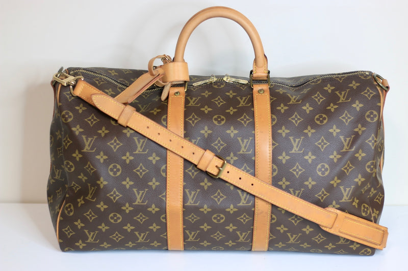 Louis Vuitton Monogram Keepall Bandouliere 50 Used