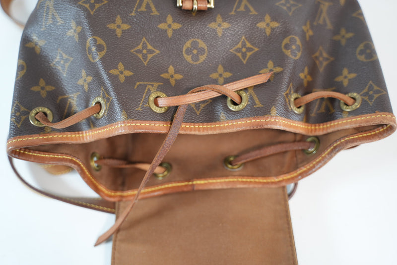 Louis Vuitton Monogram Montsouris MM Backpack Used