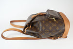 Louis Vuitton Monogram Montsouris MM Backpack Used