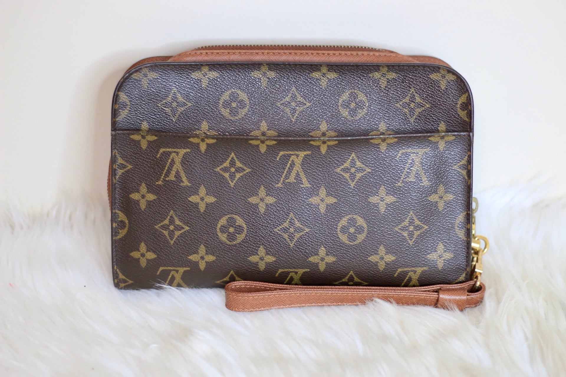 Louis Vuitton Authenticated Orsay Clutch Bag