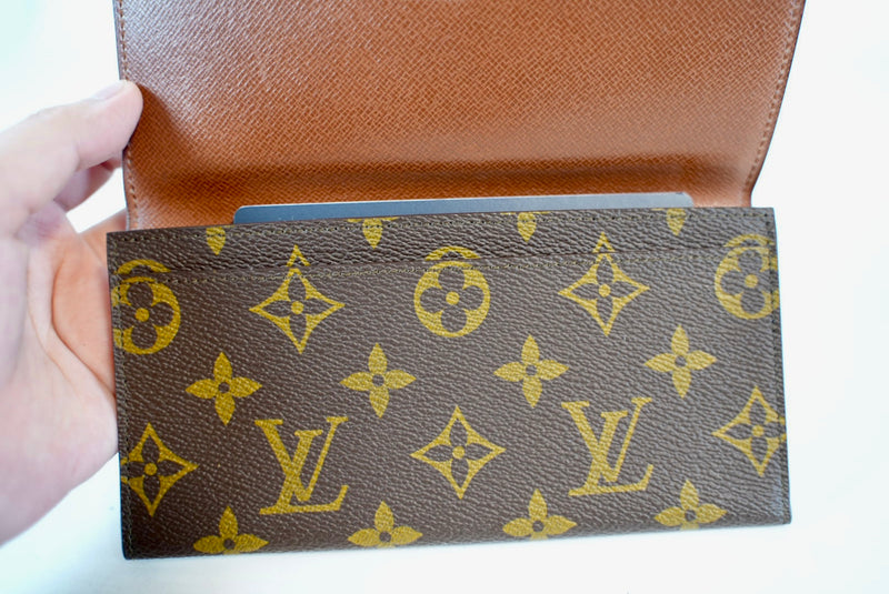 Louis Vuitton Monogram Porto Circle Wallet Used