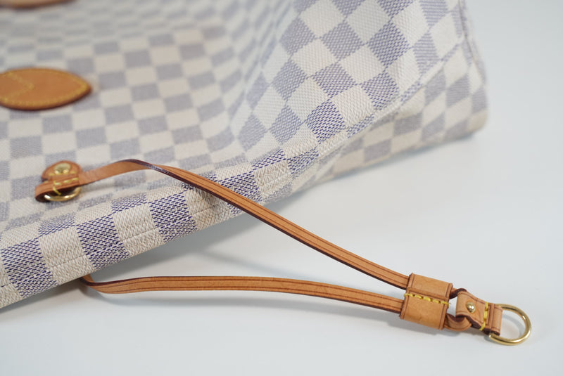 Louis Vuitton Damier Azur Neverfull MM Used