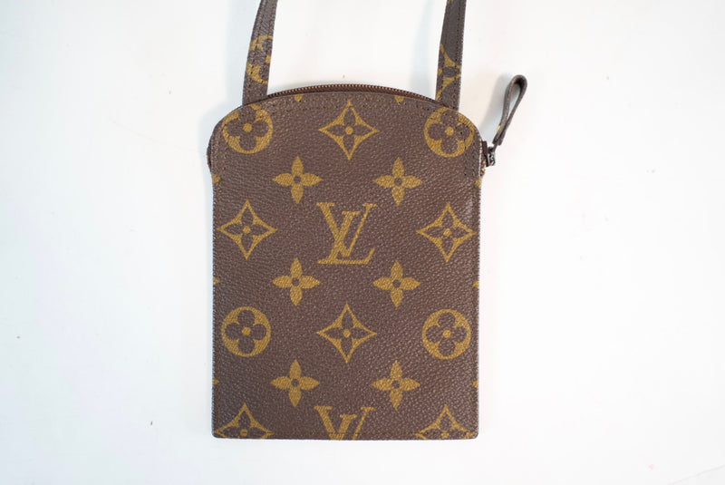 Louis Vuitton Monogram Pochette Secret Sling Pouch Used