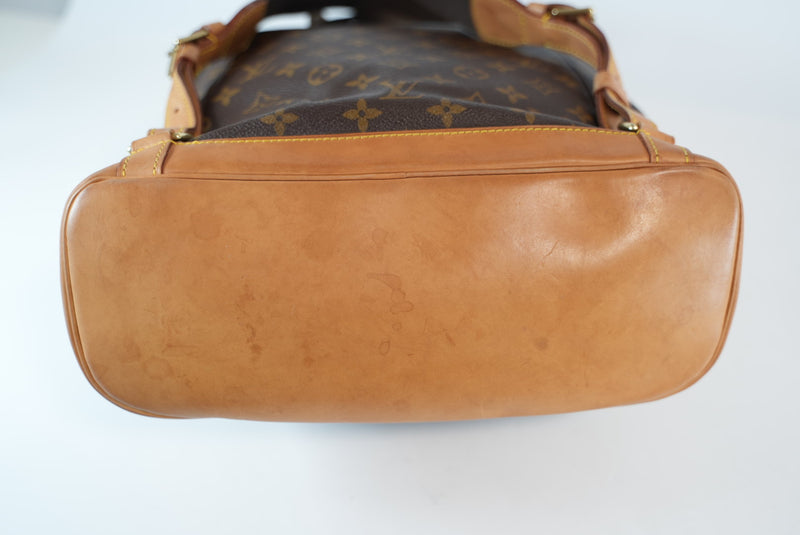 Louis Vuitton Monogram Montsouris GM Backpack Used