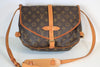 Louis Vuitton Monogram Saumur 30 Crossbody Bag Used