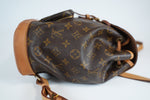 Louis Vuitton Monogram Montsouris MM Backpack Used