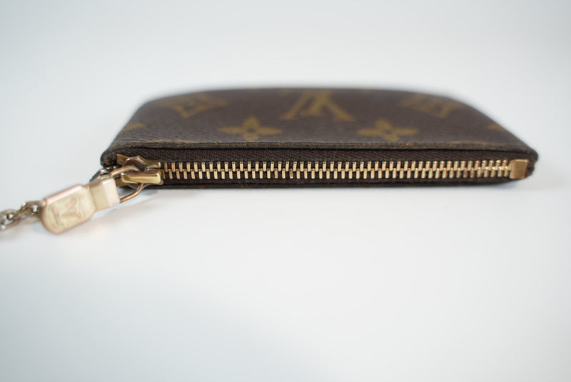 Louis Vuitton Monogram Pochette Cle Key Holder Used