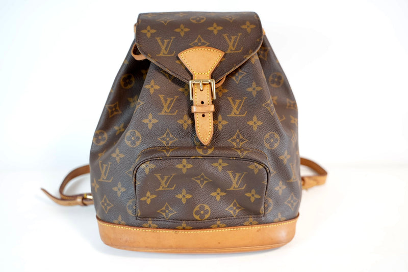 Louis Vuitton Monogram Montsouris MM Backpack Used
