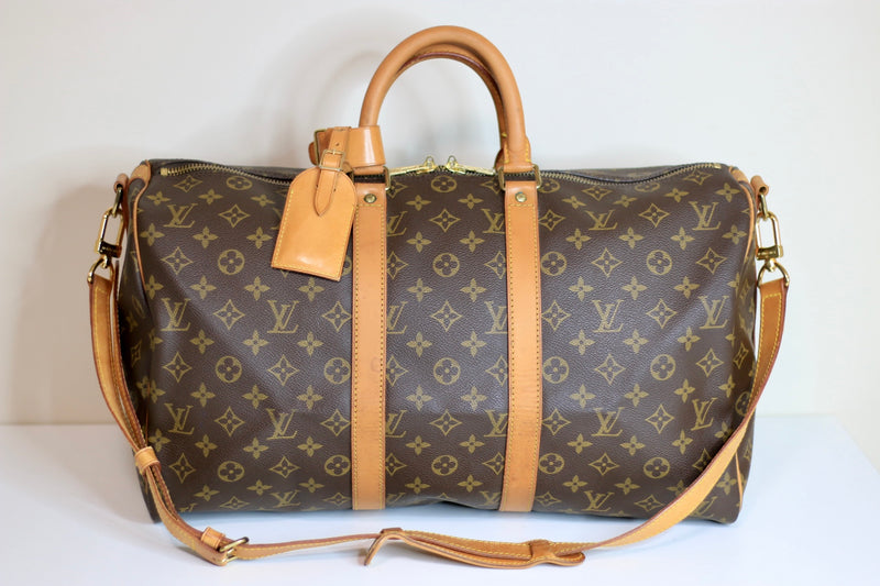 Louis Vuitton Monogram Keepall Bandouliere 45 Used