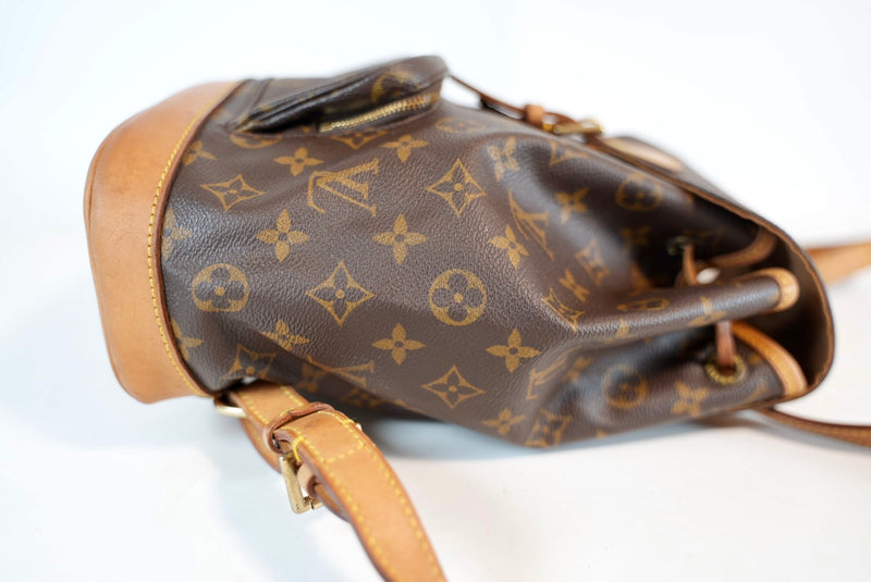 Louis Vuitton Monogram Montsouris MM Backpack Used